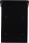 Perel Brievenbus Rio, wand- en paalmontage, met naamplaatje, incl. 2 sleutels, afmetingen (H x B x D) 39.5 x 27 x 10 cm, zwart
