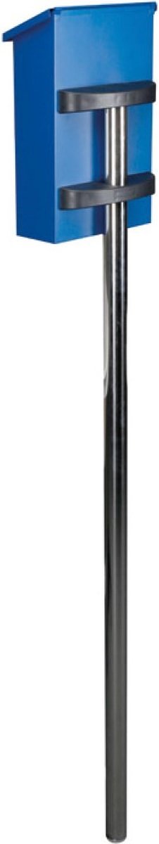 Perel Brievenbuspaal, roestvrij staal, incl. montagebeugels, zilverkleurig, hoogte 150 cm