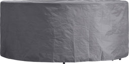 Perel Buitenhoes voor tuinset, grijs, rond, Ø 200 cm x 85 cm