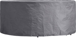 Perel Buitenhoes voor tuinset, grijs, rond, Ø 260 cm x 85 cm
