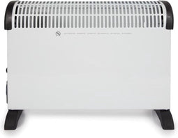 Perel Convectorkachel, voor binnen, drie warmtestanden, turboventilator, timer, 2000 W