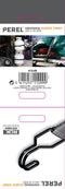 Perel Elastische spanriem met haak, voor fiets, motorfiets, auto, dekzeil, tent, rubber, robuust, 600 x 20 mm