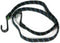 Perel Elastische spanriem met haak, voor fiets, motorfiets, auto, dekzeil, tent, rubber, robuust, 1500 x 25 mm