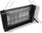 Perel Elektrische insectenverdelger 2800V, UV-licht, 80m², uitneembare bak, zwart, gebruik binnen en buiten, energiezuinig, elimineert muggen, vliegen, en andere vliegende insecten