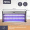 Perel Elektrische insectenverdelger, insectenlamp UV, UV lamp, muggenlamp, vliegenval, anti muggen anti vliegen anti wespen, spanningsrooster 2800 V, 80 m², uitneembare opvangbak, metaal