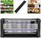 Perel Elektrische insectenverdelger, insectenlamp UV, UV lamp, muggenlamp, vliegenval, anti muggen anti vliegen anti wespen, spanningsrooster 2800 V, 150 m², uitneembare opvangbak, zwart