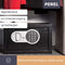 Perel Elektronische kluis, met cijferslot, inclusief noodsleutels en bevestingsmateriaal, 20 x 31 x 20 cm, 4 kg