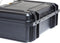 Perel Harde koffer, waterdicht (IP67), noppenschuim, plukschuim, 2 sloten, polypropyleen, zwart, 336 x 300 x 148 mm