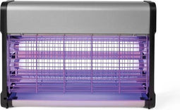 Perel Insectenverdelger, elektrisch, spanningsrooster 2800 V, uitneembare opvangbak, 80 m², metaal