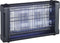Perel Insectenverdelger, elektrisch, spanningsrooster 2800 V, uitneembare opvangbak, 30 m², zwart