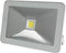 Perel led-schijnwerper, 10 W, 1000 lm, 4000°K, warmwit, voor binnen en buiten, verstelbare montagebeugel, aluminium, wit