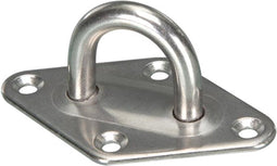 Perel Oogplaat, roestvrij staal, diameter 8 mm, hoogte 80 mm, breedte 50 mm