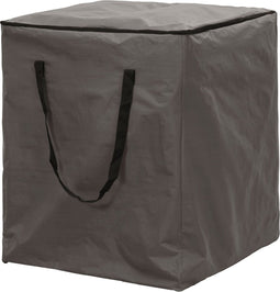 Perel Opbergtas, beschermhoes voor kussens, kussentas, hoes tuinkussens, transporttas loungekussens, opbergzak tuinmeubelkussens, ligkussens, waterdicht, uv-bestendig, 75 cm x 75 cm x 90 cm