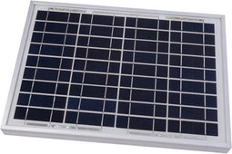 Perel Polykristallijn zonnepaneel voor campers en caravans, hoge efficiëntie bij lage lichtintensiteit, weerbestendig en eenvoudig te installeren, 10W