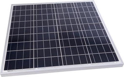 Perel Polykristallijn zonnepaneel voor campers en caravans, hoge efficiëntie bij lage lichtintensiteit, weerbestendig en eenvoudig te installeren, 60W