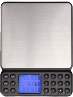 Perel Precisieweegschaal, digitaal, 0.1 g tot 2 kg, tarrafunctie, automatische uitschakeling, lcd-scherm met achtergrondverlichting