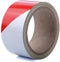 Perel Reflecterende tape 5 cm x 10 m, voor hoge zichtbaarheid, rood/wit