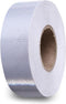 Perel Reflecterende tape 5 cm x 5 m, met honingraatpatroon voor extra zichtbaarheid, wit