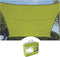 Perel Schaduwdoek, waterafstotend, 2 x 3 m, 160 g/m², polyester, rechthoek, limoengroen