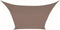 Perel Schaduwdoek, waterafstotend, 2 x 3 m, 160 g/m², polyester, rechthoek, taupe