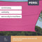 Perel Schaduwdoek, waterafstotend, 2 x 3 m, 160 g/m², polyester, rechthoek, fuchsia