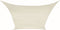 Perel Schaduwdoek, waterafstotend, 4 x 3 m, 160 g/m², polyester, rechthoek, crème