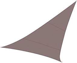 Perel Schaduwdoek, waterafstotend, 5 x 5 x 5 m, 160 g/m², polyester, driehoek, taupe