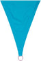 Perel Schaduwdoek, waterafstotend, 5 x 5 x 5 m, 160 g/m², polyester, driehoek, hemelsblauw