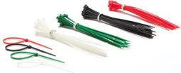 Perel Set nylon kabelbinders, 160mm x 2.5mm, verschillende kleuren - UV-bestendig, 100 stuks