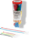 Perel Set nylon kabelbinders, verschillende kleuren, UV-bestendig, 300 stuks