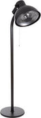 Perel Staande terrasverwarmer, 2000 W, carbon, met trekschakelaar, kantelbeveiliging, 3 warmteniveaus, in hoogte verstelbaar, plensdicht, retrodesign, metaal, zwart