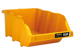 Perel Stapelbak, stapelbaar, kunststof, 310 x 490 x 195 mm, geel