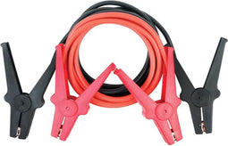 Perel Startkabelset voor benzine- en dieselmotoren, 12/24 V, met geïsoleerde accuklemmen, opbergtas, TÜV/GS/DIN-gecertificeerd, 25 mm², kunststof, 3 .5 meter