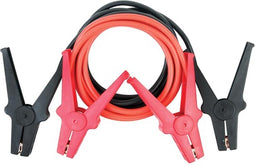 Perel Startkabelset voor benzinemotoren, 12/24 V, met geïsoleerde accuklemmen, opbergtas, TÜV/GS/DIN-gecertificeerd, 16 mm², kunststof, 3 meter