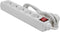 Perel Stekkerdoos met schakelaar, 5 stopcontacten met penaarde (type E), kabel 1.5 m, 3G1.5, gebruik binnenshuis, wit