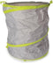 Perel Tuinafvalzak, opvouwbaar, 85 l, handgrepen, grijs/limoen, ultrasterk