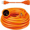 Perel Verlengkabel, H05VV-F 3G1.5, 20 m, 16 A/230 V, 3500 W, type E/F, voor binnen, pvc, oranje