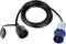 Perel Verloopkabel, H07RN-F 3G2.5, 3 m, 16 A/230 V, 3680 W, CEE naar type F, voor binnen en buiten, rubber, blauw