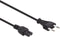 Perel Voedingskabel, H03VVH2-F 2G0.75, 2 m, 2.5 A/230 V, 625 W, type C (Eurostekker) naar C7, voor binnen, pvc, zwart
