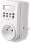 Perel Weektimer, digitaal, 230 V, 16 A, 3680 W, Franse aarding type E, wit