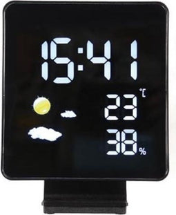 Perel Weerstation 13,7 X 17,3 X 4,9 Cm Lcd Zwart