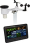 Perel Weerstation met buitensensor, wifi, weersvoorspelling, regen- en windmeter, kleurendisplay