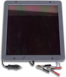 Perel Zonnepaneellader met oplaadindicator, voor voertuigen, boten en campers, met 3m kabel