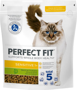 Perfect Fit Sensitive - Kattenbrokken - Kalkoen - 750 g