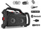 PerfectPro bouwplaatsradio ROCKRPO, DAB+ en FM-ontvangst, Bluetooth, geïntegreerde batterij, AUX- en USB-ingang, inclusief oplader en lithiumbatterij, IP65, RP2