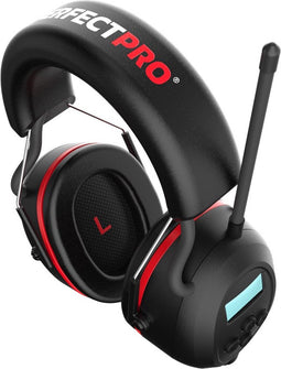 PerfectPro hoofdtelefoon Earprotection - DAB+ FM radio - bluetooth - H-40