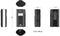 PerfectPro Soloworker - Bouwplaats Radio - Dab+ & FM - Bluetooth - Lithiumaccu - Oplaadbaar - Zwart - IP64 - SWBT2