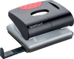 Perforator Quantore basis 2-gaats 20vel zwart | 1 stuk