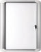 Pergamy Excellence glazen vitrine met magnetische achtergrond, voor buiten gebruik, ft 4 x A4