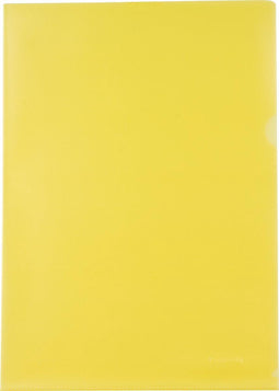 Pergamy L-map, ft A4, PP van 120 micron, pak van 25 stuks, geel